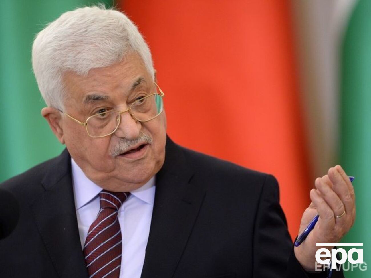 В заявлении Аббаса говорится о его приверженности мирному процессу