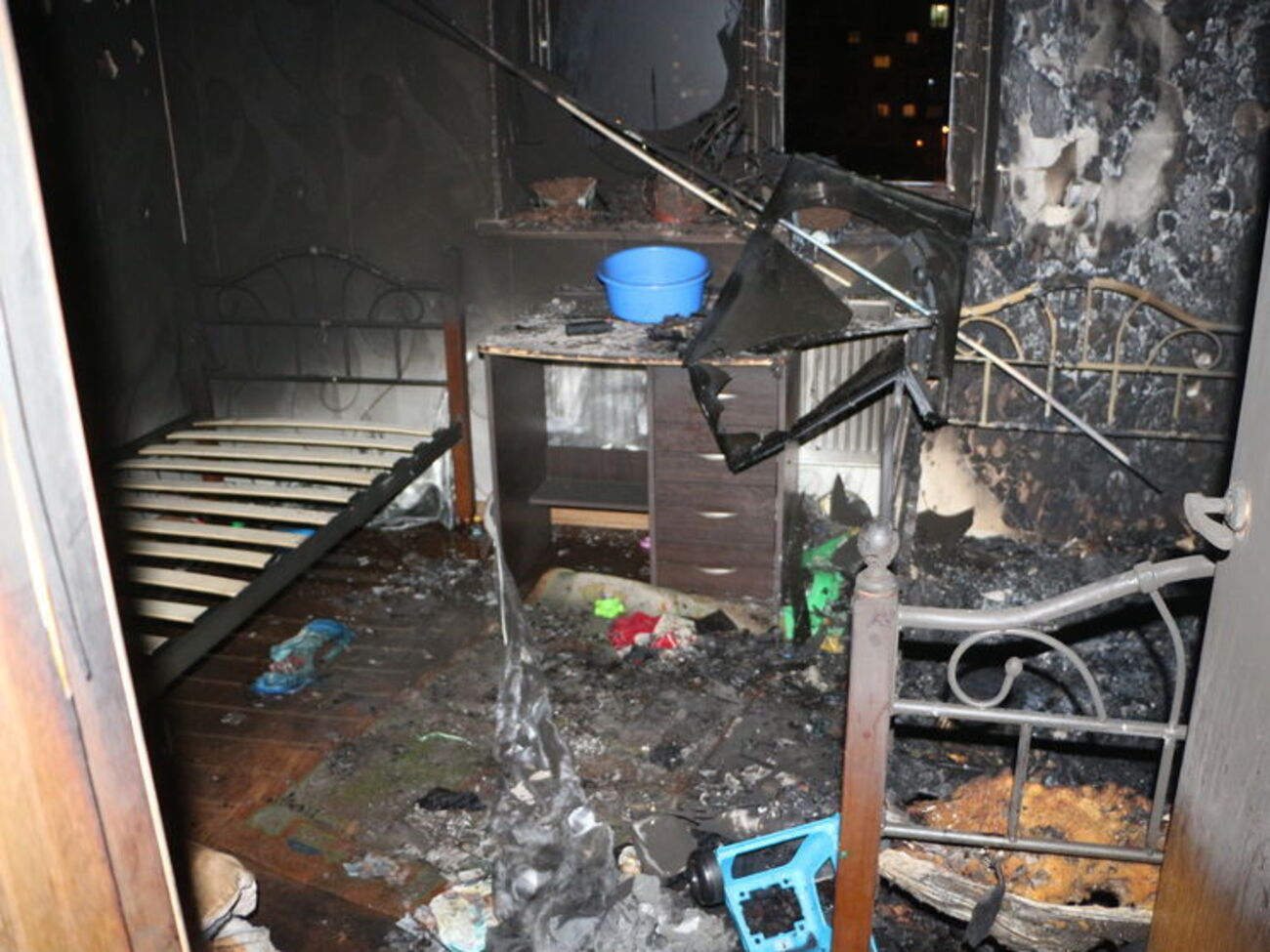 Причины пожара устанавливаются