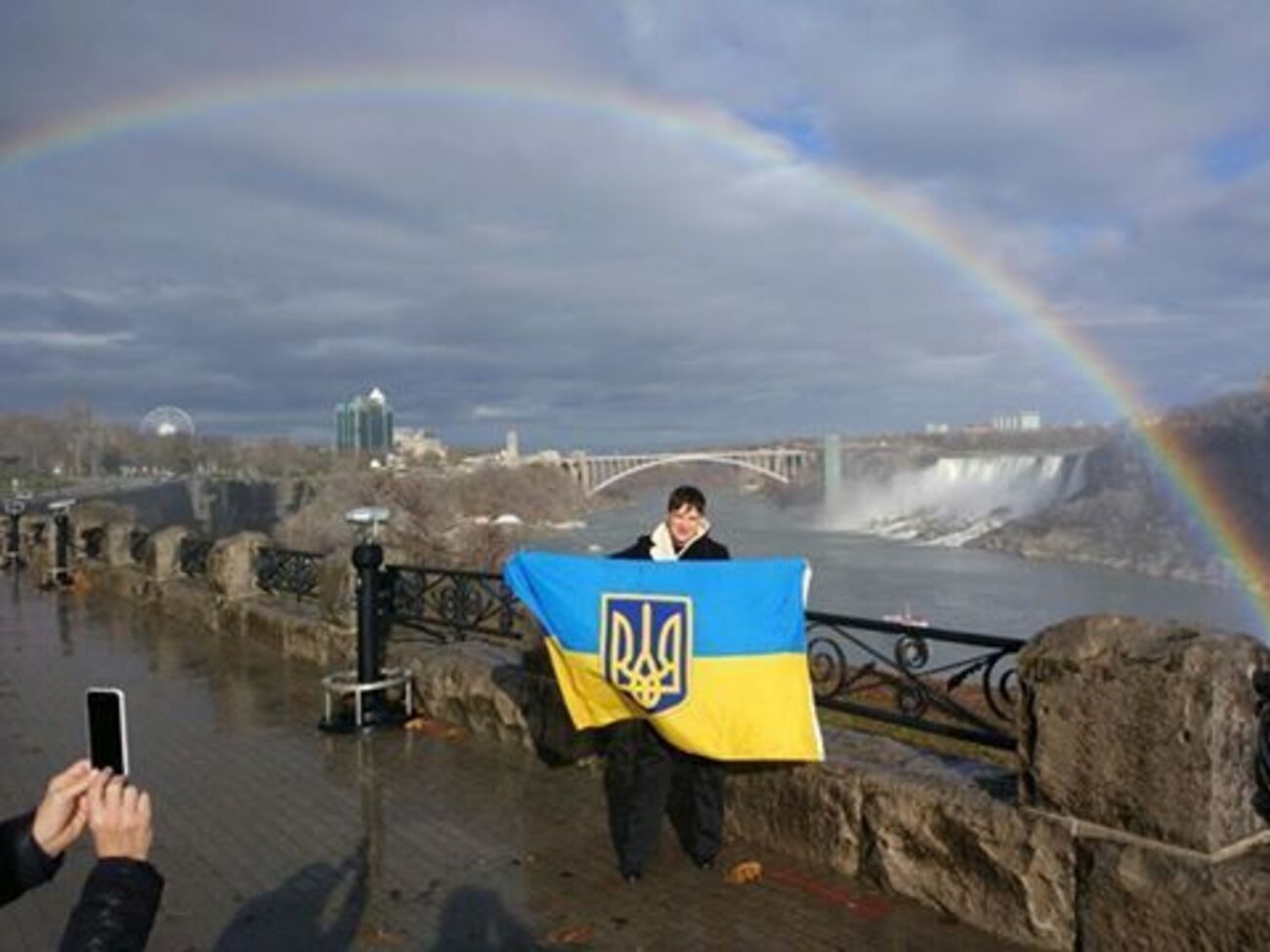 Савченко:&nbsp;Самая мощная сила &ndash;&nbsp;сила природы, а если еще и с украинским флагом...