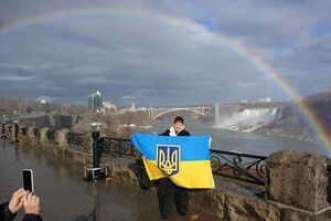 Савченко: Самая мощная сила – сила природы, а если еще и с украинским флагом...