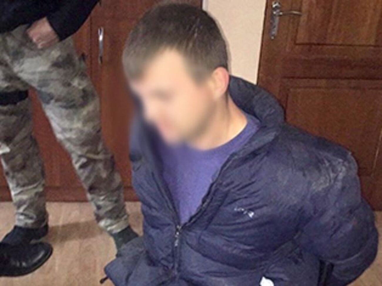 Убийца был задержан сегодня в ходе операции