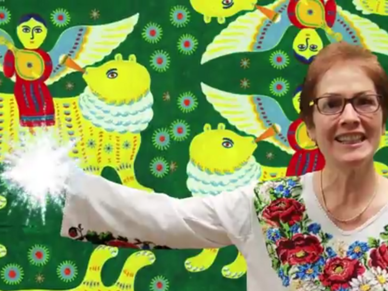 Американские дипломаты поздравили украинцев с новогодними праздниками украинскими колядками