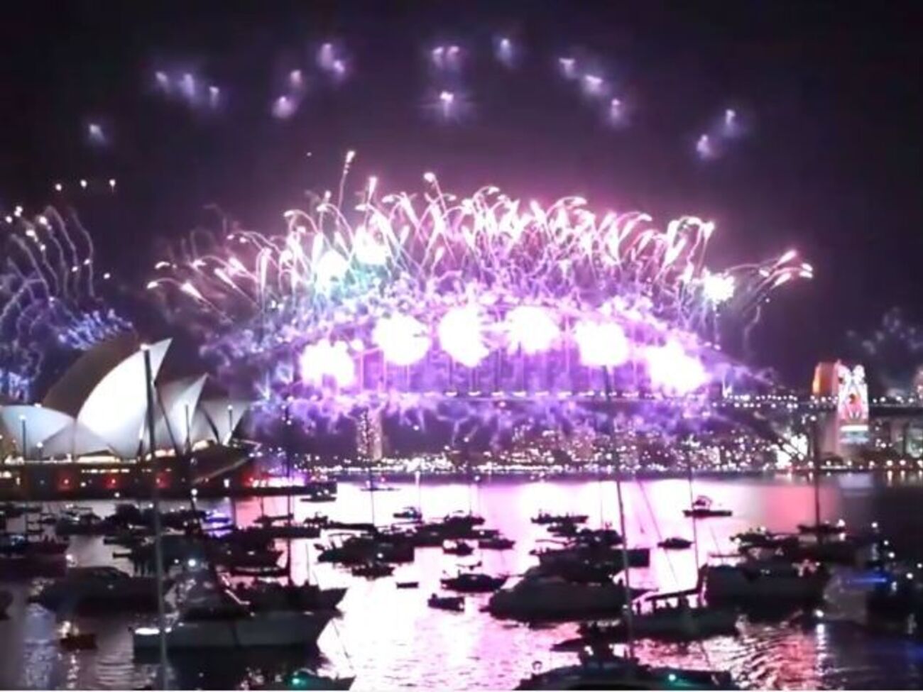 Фейерверк в Сиднее