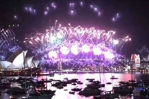 Фейерверк в Сиднее