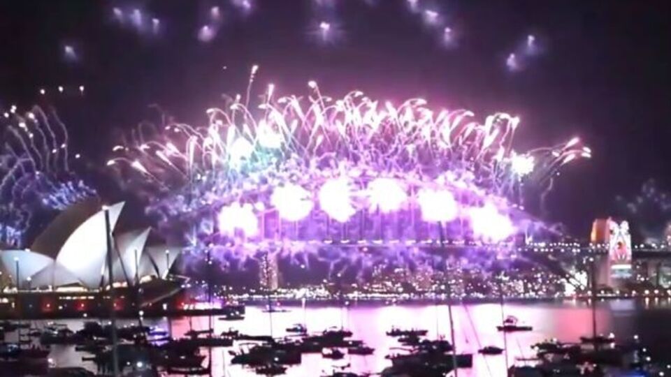 Фейерверк в Сиднее