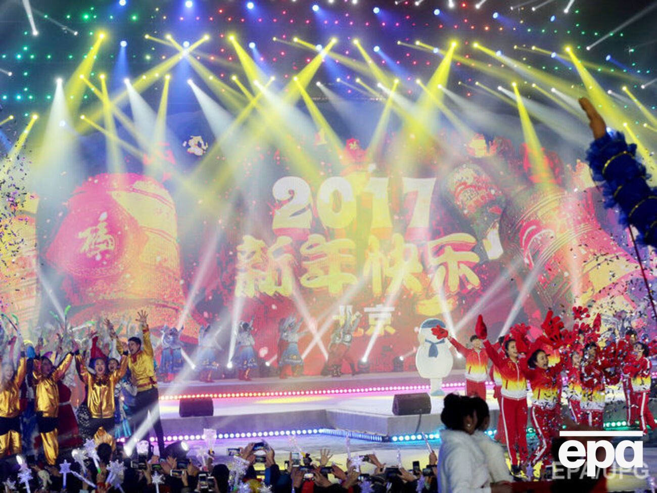 В мире встречают Новый год. Фоторепортаж