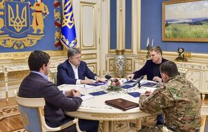 Порошенко провел совещание в связи с происшедшим в Княжичах