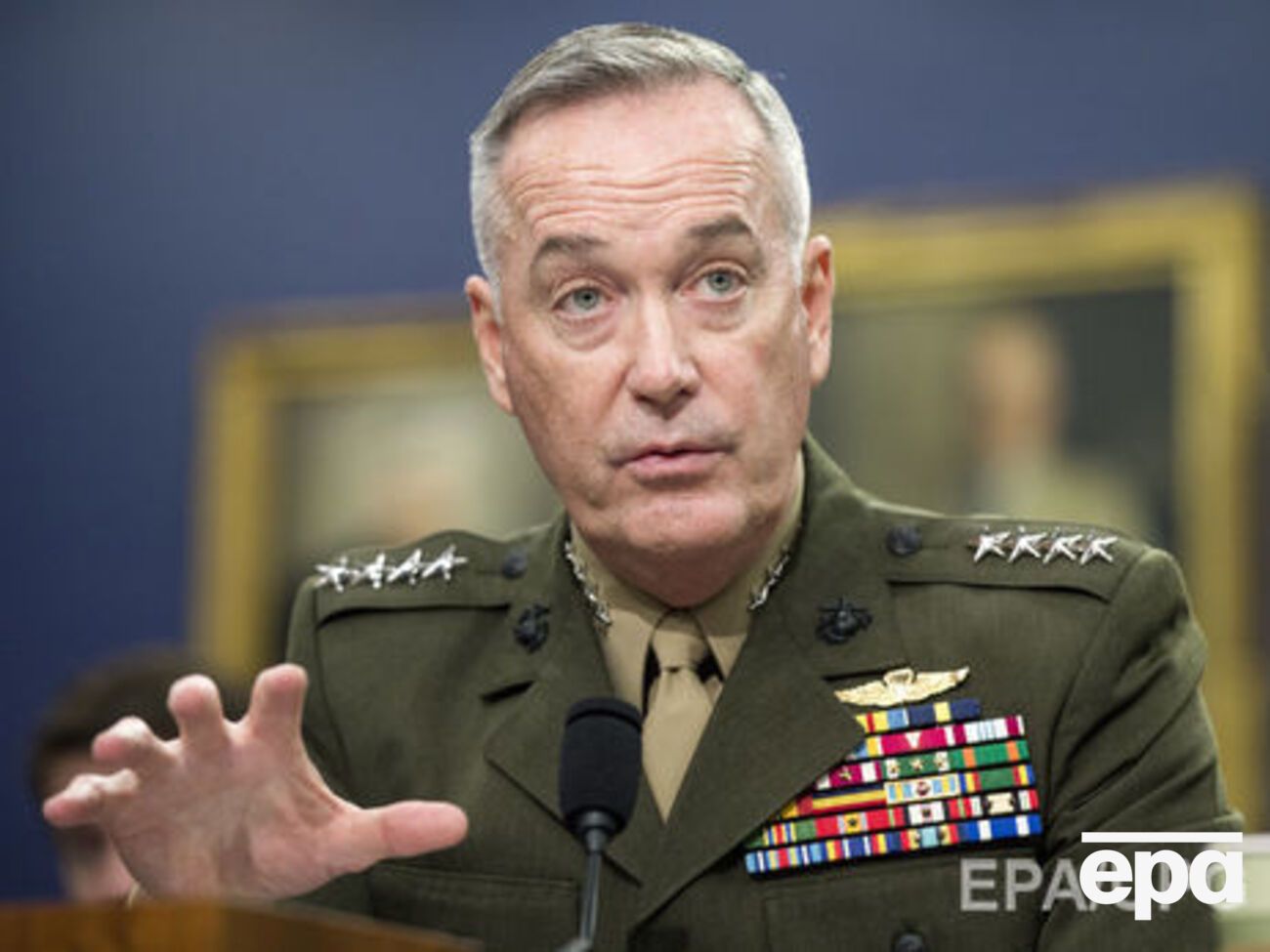 Данфорд анонсировал встречи с командой Трампа