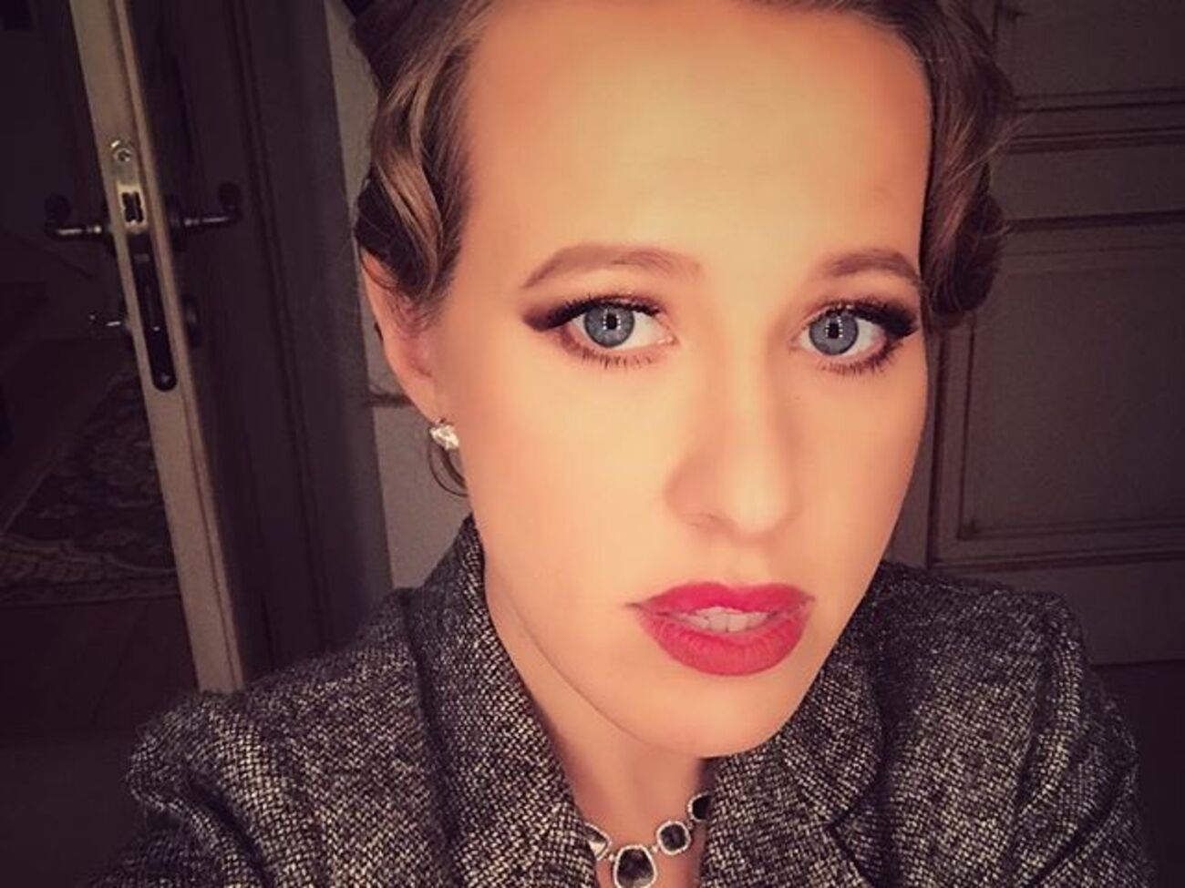 Собчак:&nbsp;Первая прогулка! И сразу семейная драка "Кто повезет коляску?!"