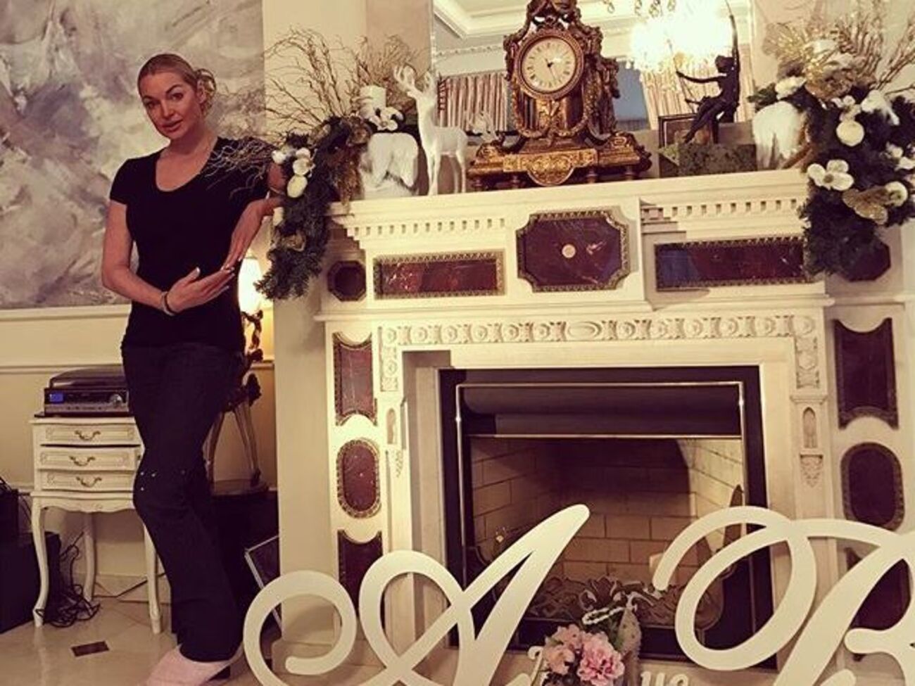 Волочкова:&nbsp;Немного радости новогодней в ленту. Хороших вам дней!