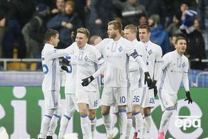 "Динамо" забило четыре мяча в первом тайме