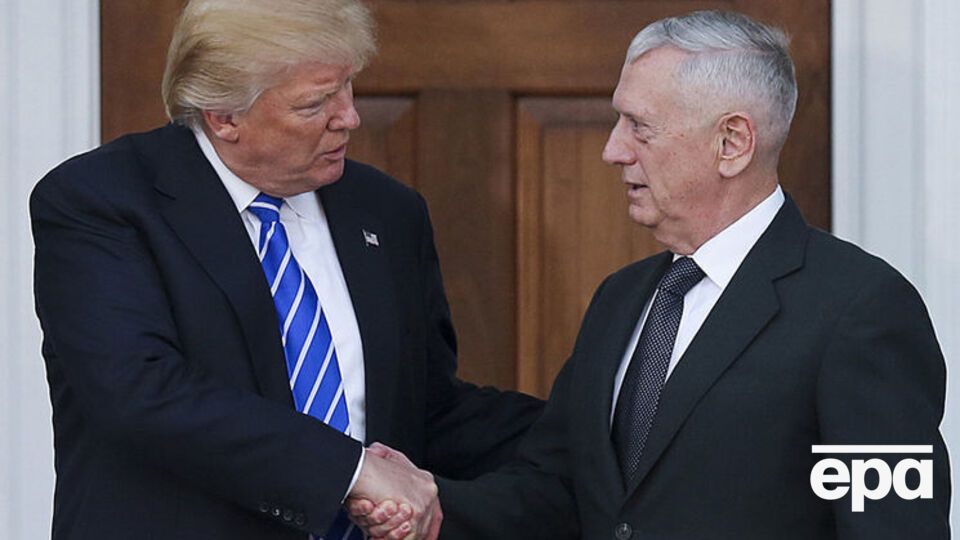 После представления Трампа кандидатуру Мэттиса на должность главы Пентагона должен утвердить Сенат США