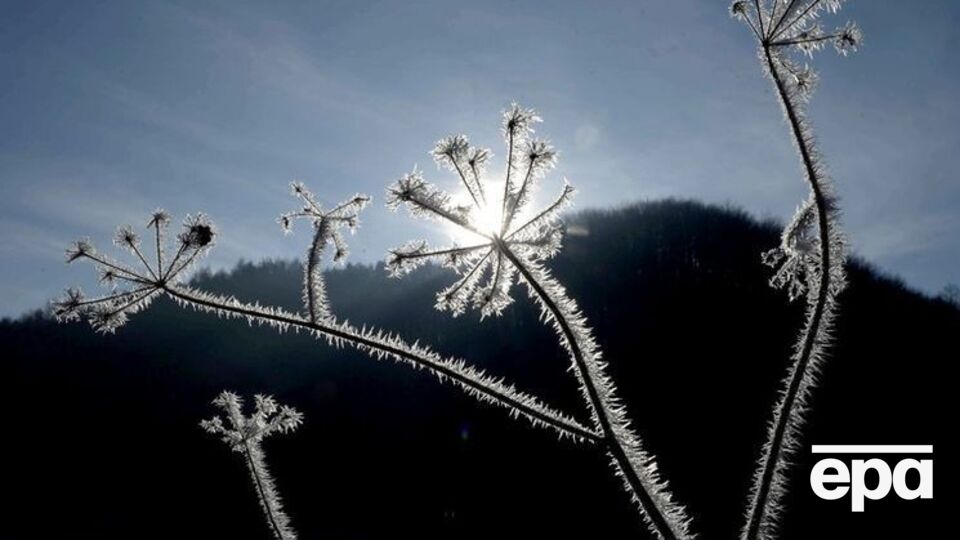 В Украину пришли морозы