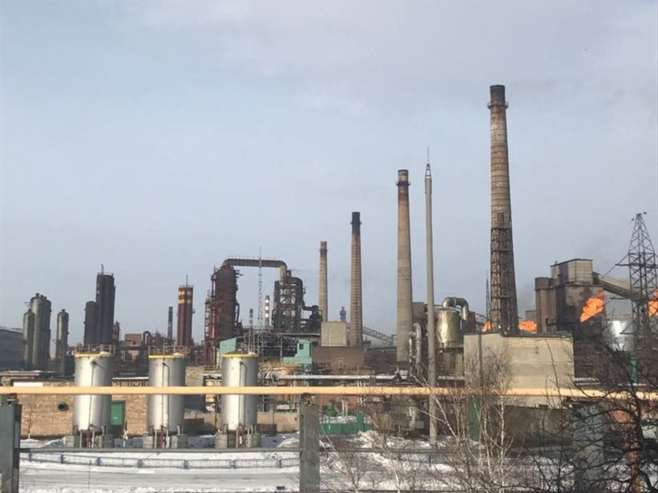 Ремонт на Авдеевском коксохимическом заводе начнется после получения разрешения от СЦКК