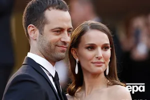 Портман тренируется вместе с мужем