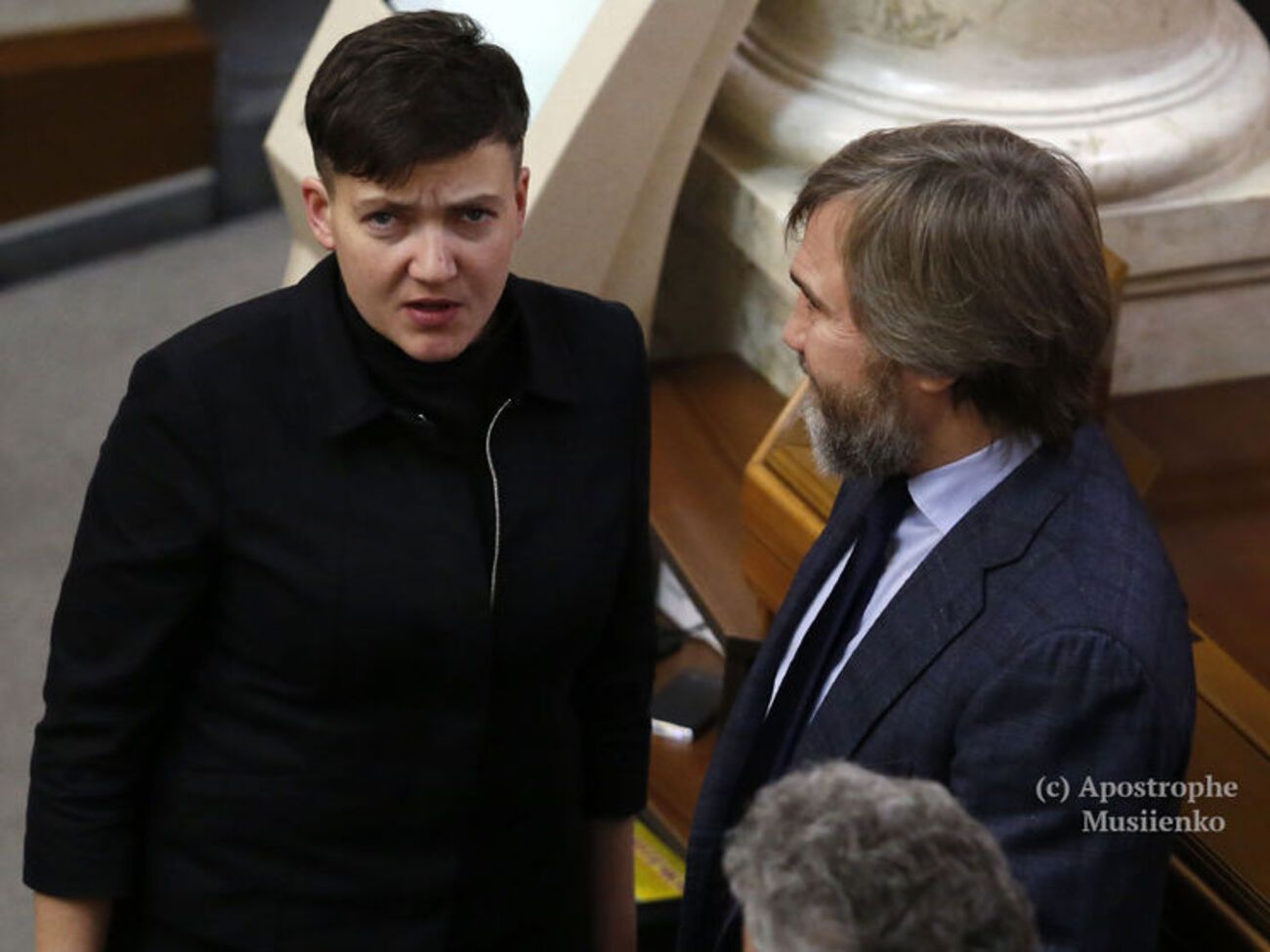 Савченко отметила, что голосовала за лишение Новинского неприкосновенности