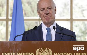 Де Мистура надеется, что 8000 человек выйдут из восточного Алеппо