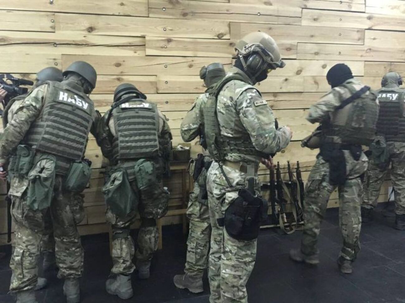 Тренировка спецназа НАБУ