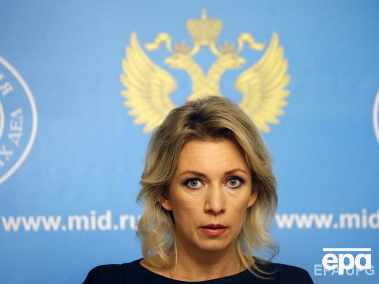 Захарова: Министр прошел своим путем и ничего не говорил
