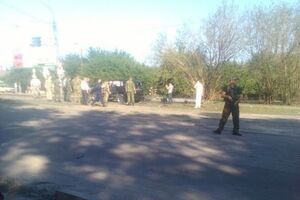 Место покушения на Плотницкого