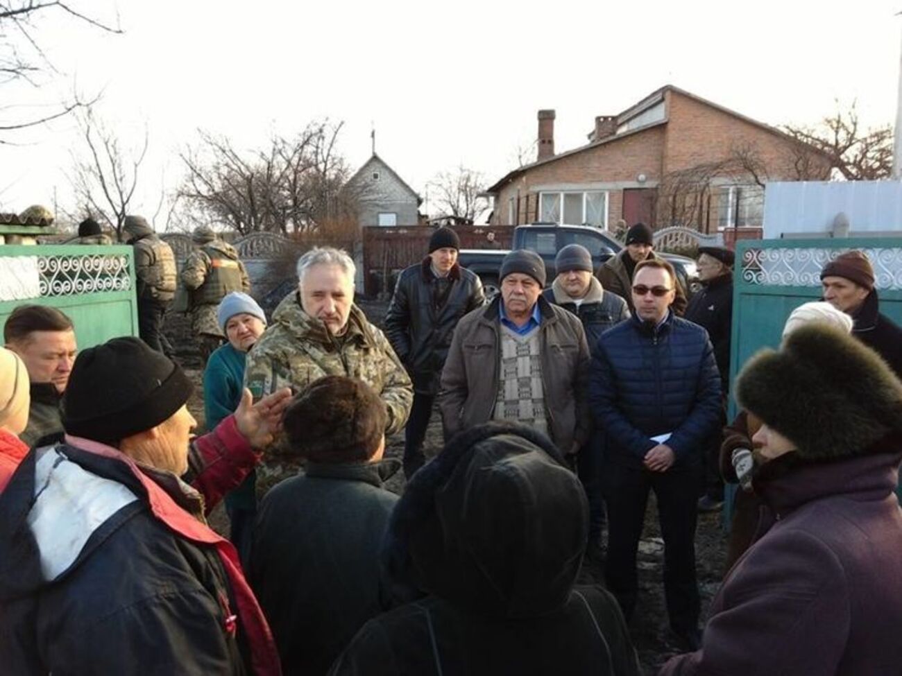 Глава Донецкой ОГА Павел Жебривский посетил Опытное и Водяное