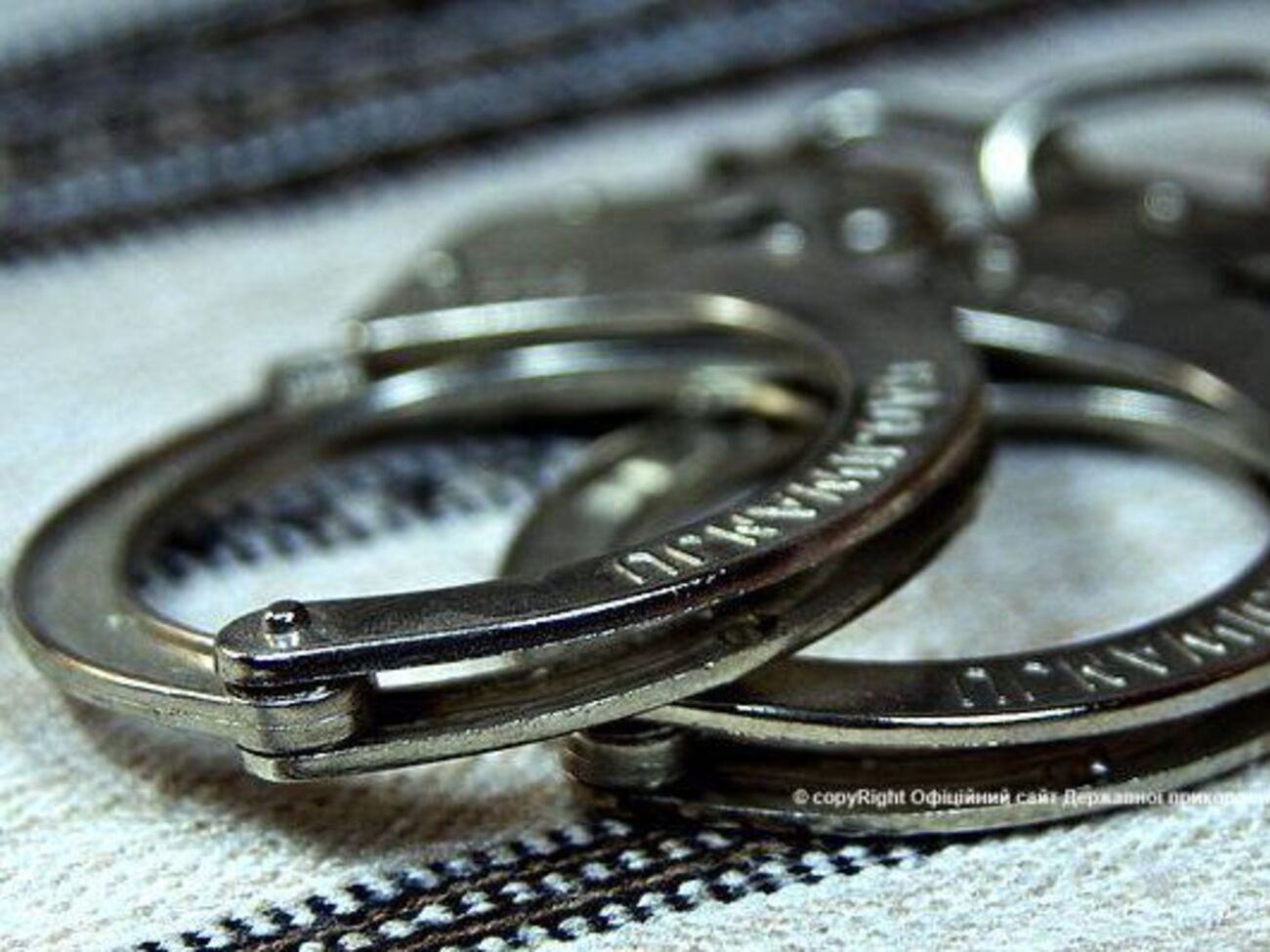 Задержанного передали сотрудникам Национальной полиции