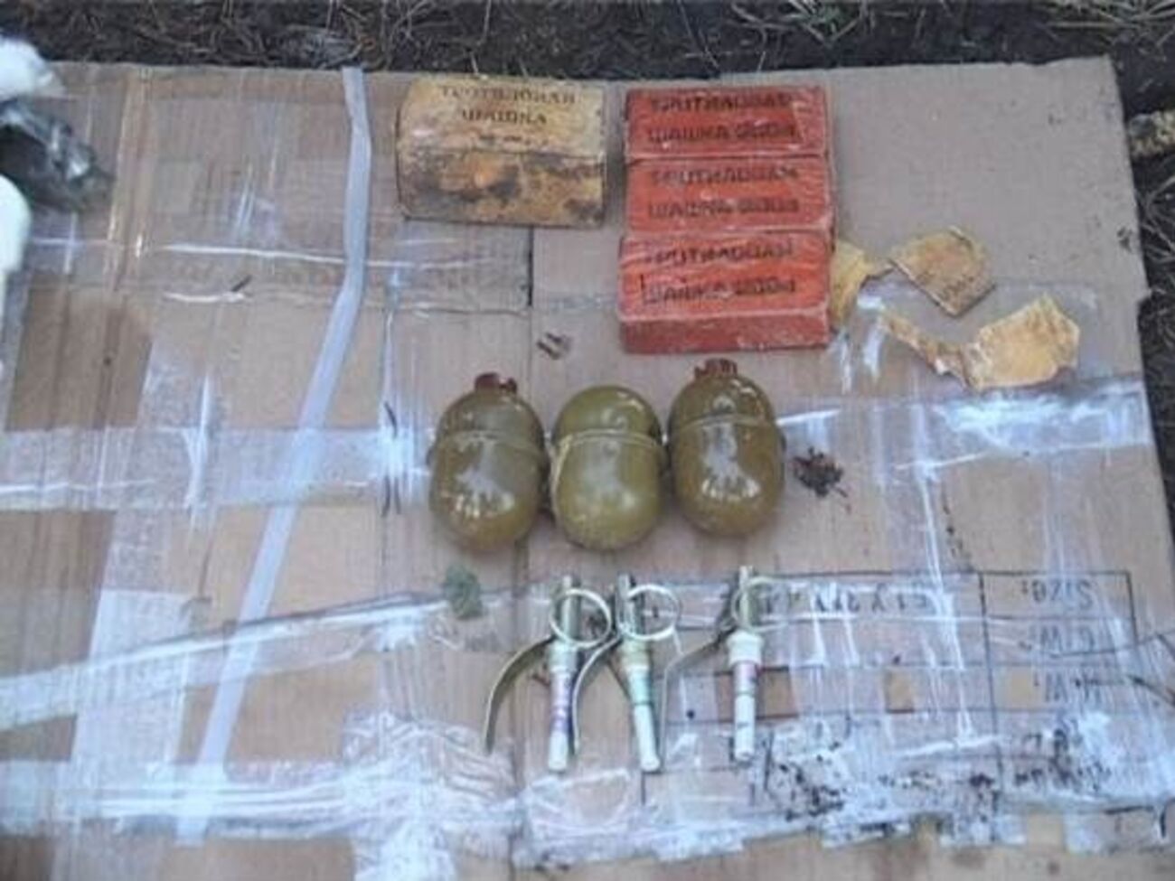 Тайник был в 20-ти метрах от автодороги