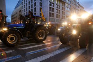 В Афинах манифестация фермеров привела к столкновениям с полицией. Фоторепортаж