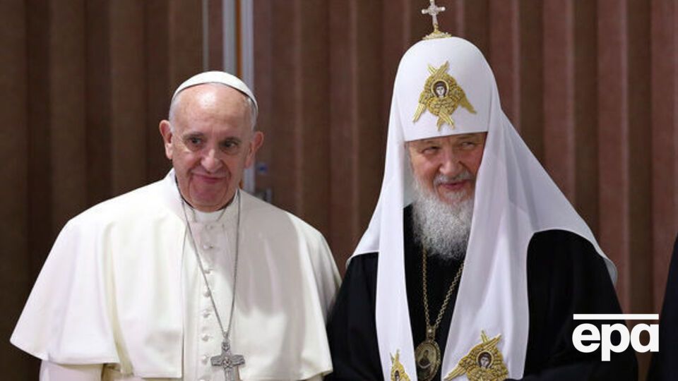 Папа и глава РПЦ призвали мировое сообщество сплотиться, чтобы покончить с насилием и с терроризмом