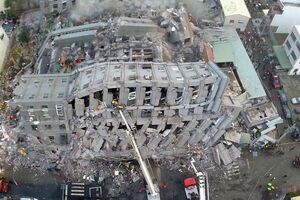 Большинство погибших, а именно 106 человек, в момент землетрясения находились в многоэтажном здании в городе Тайнань