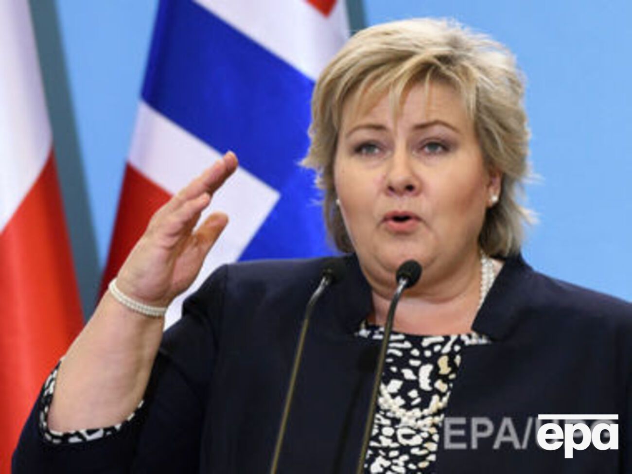 Премьер-министр Норвегии Эрна Солберг