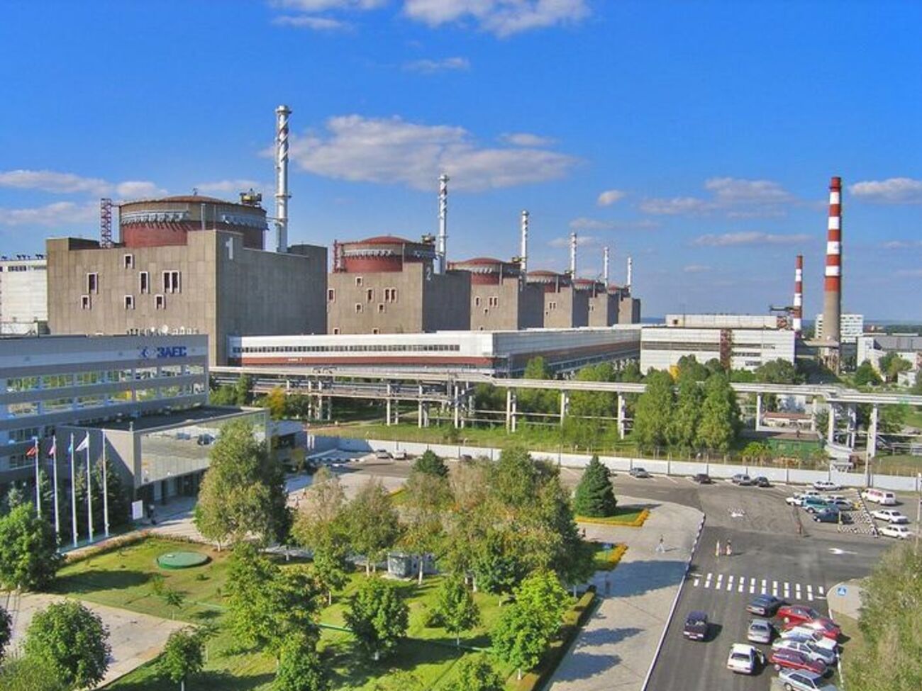 На Запорожской АЭС работают четыре энергоблока из шести