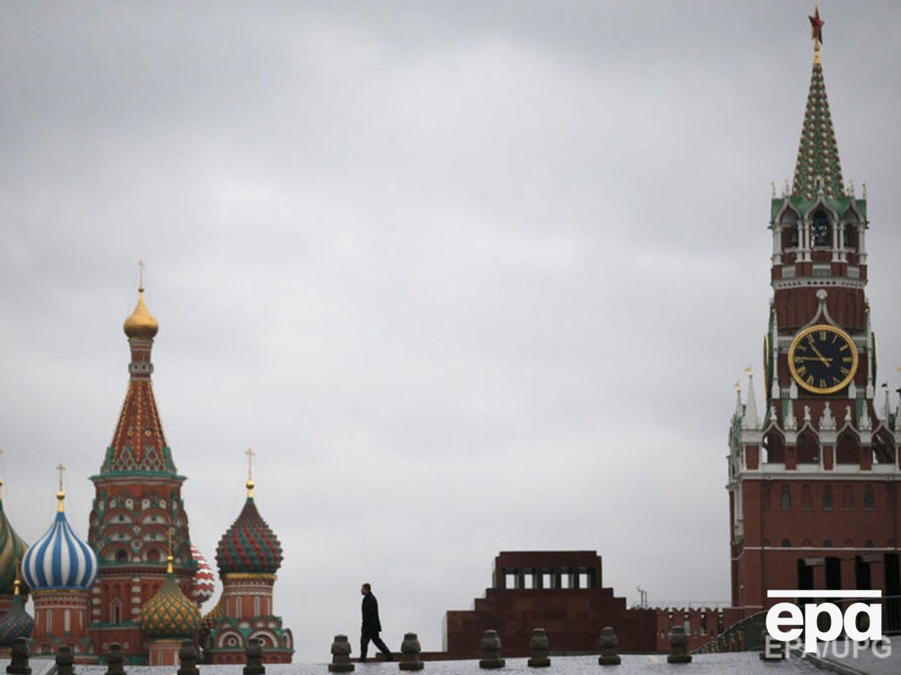 Мужчину задержали на Красной площади