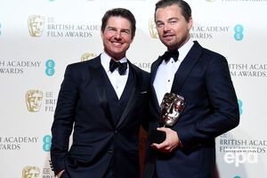 ДиКаприо и Круз позировали вместе перед объективами фотокамер