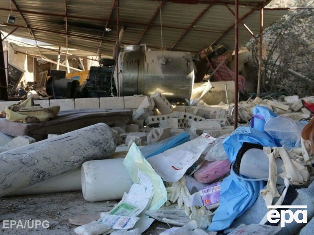 В результате обстрела госпиталя погибли семь человек