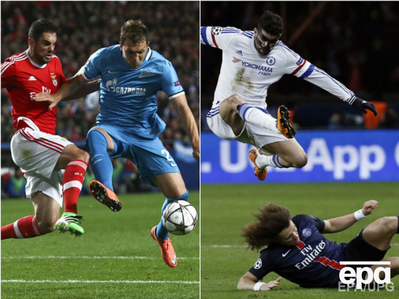 "Бенфика" и ПСЖ получили минимальное преимущество перед ответными матчами