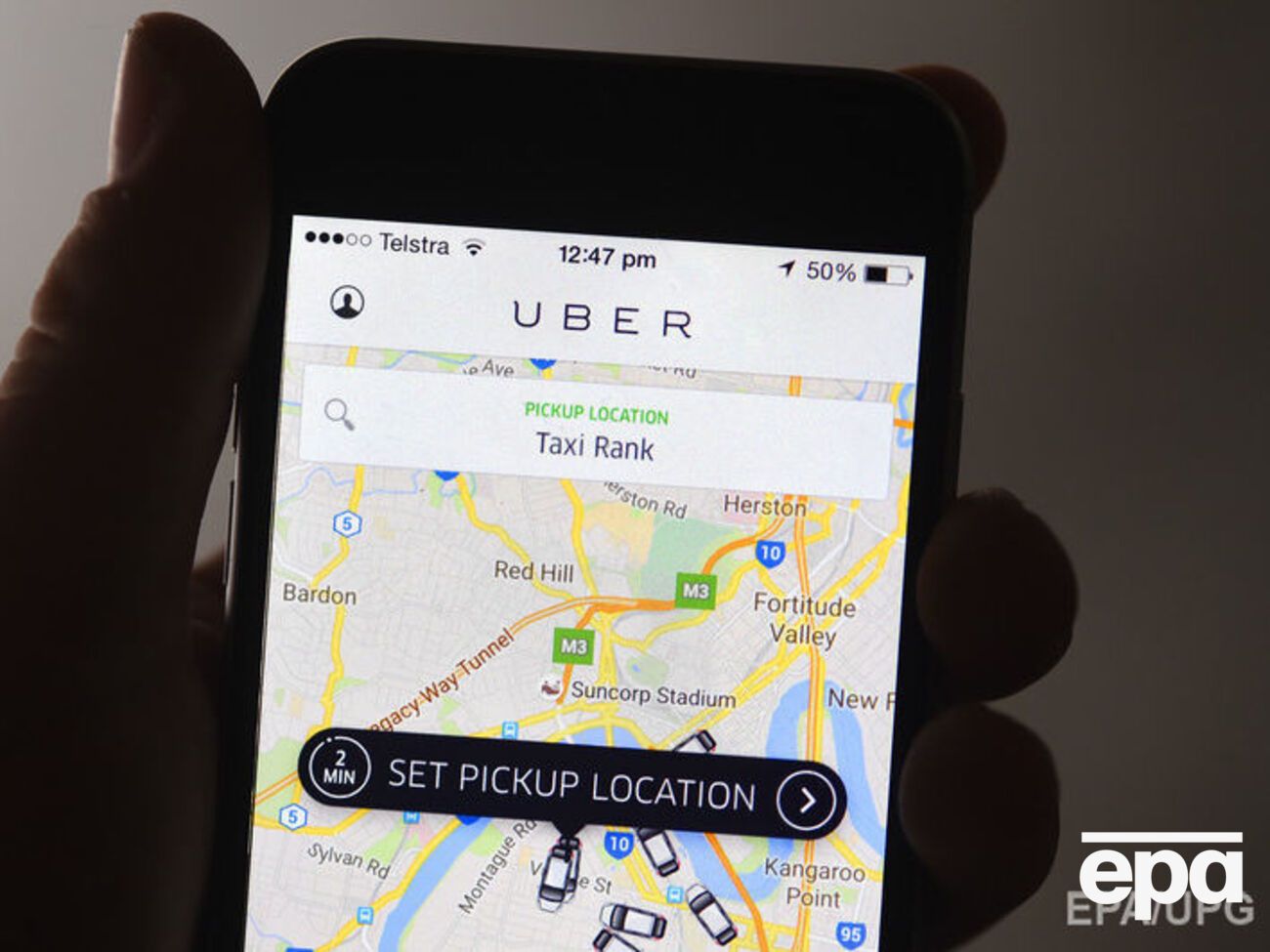 В Украине ожидают запуска сервиса такси Uber