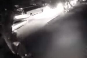 На записи запечатлен момент взрыва