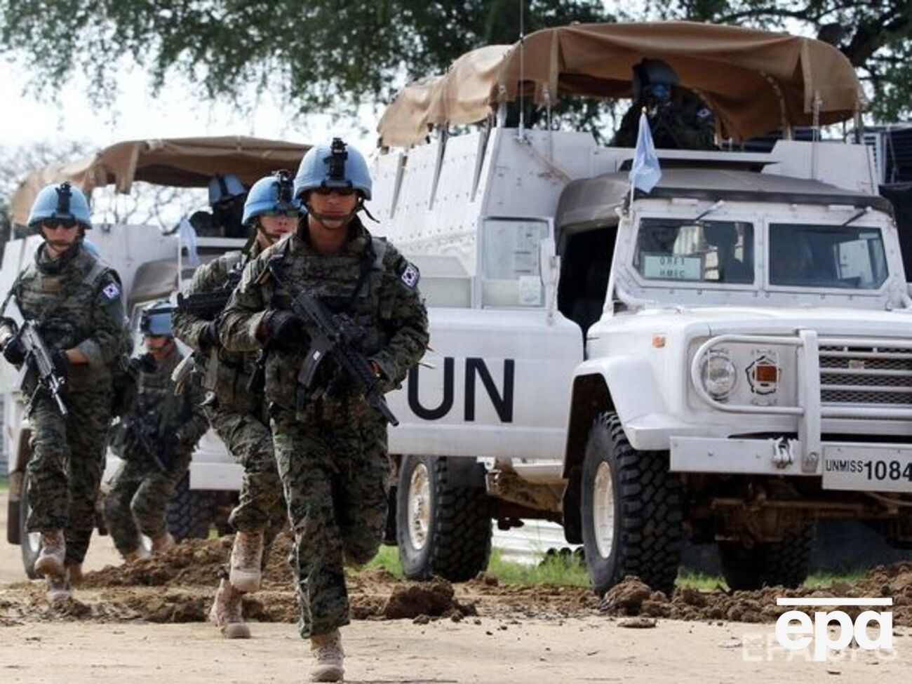 Южнокорейские солдаты выполняют роль миротворцев в Южном Судане