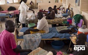 Лагерь беженцев в Южном Судане