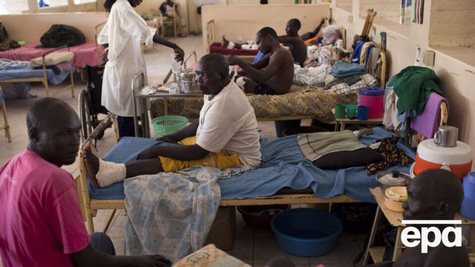 Лагерь беженцев в Южном Судане