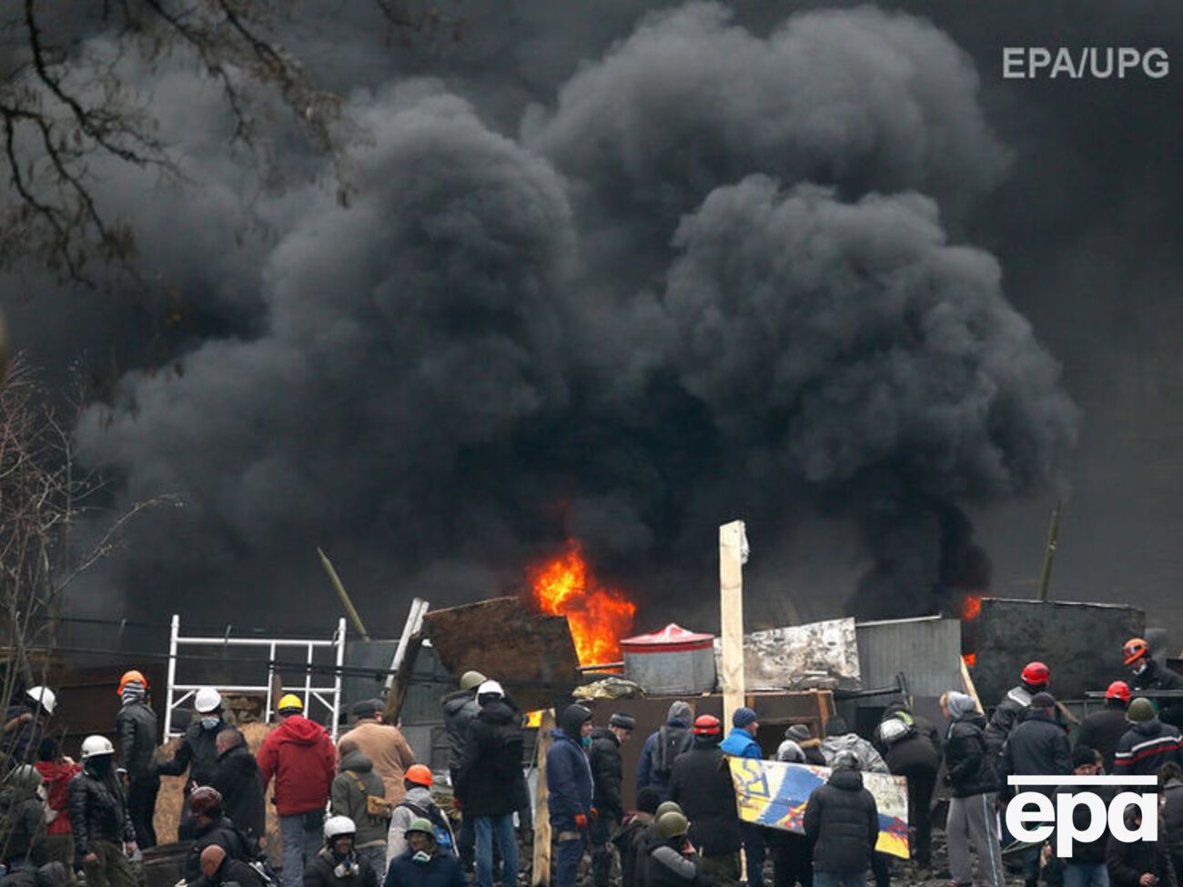 Киев, Институтская, утро 20 февраля 2014 года