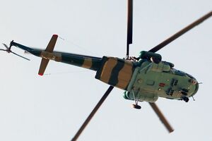 Вертолет наблюдали полицейские и пограничники