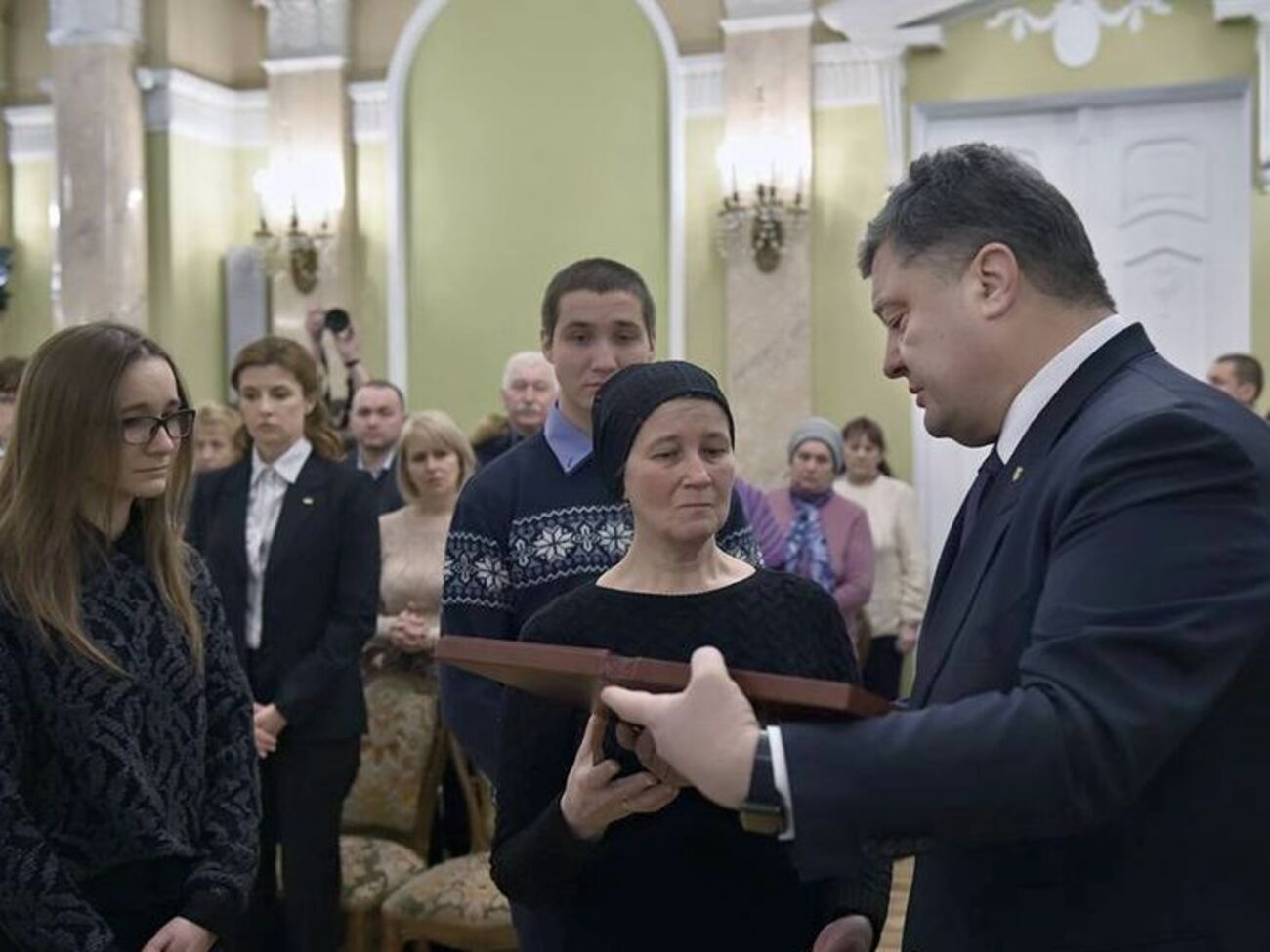 Святослав Цеголко: Награду получила вдова Героя Галина Орленко