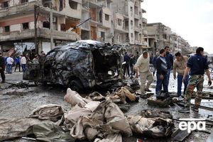 Результаты взрыва в Хомсе