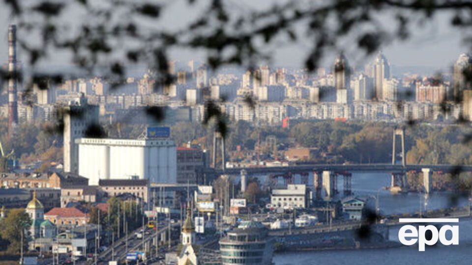 В Киеве 22 февраля ожидается дождь, ночью с мокрым снегом, температура ночью около 0 °С, днем – +7...+9 °С