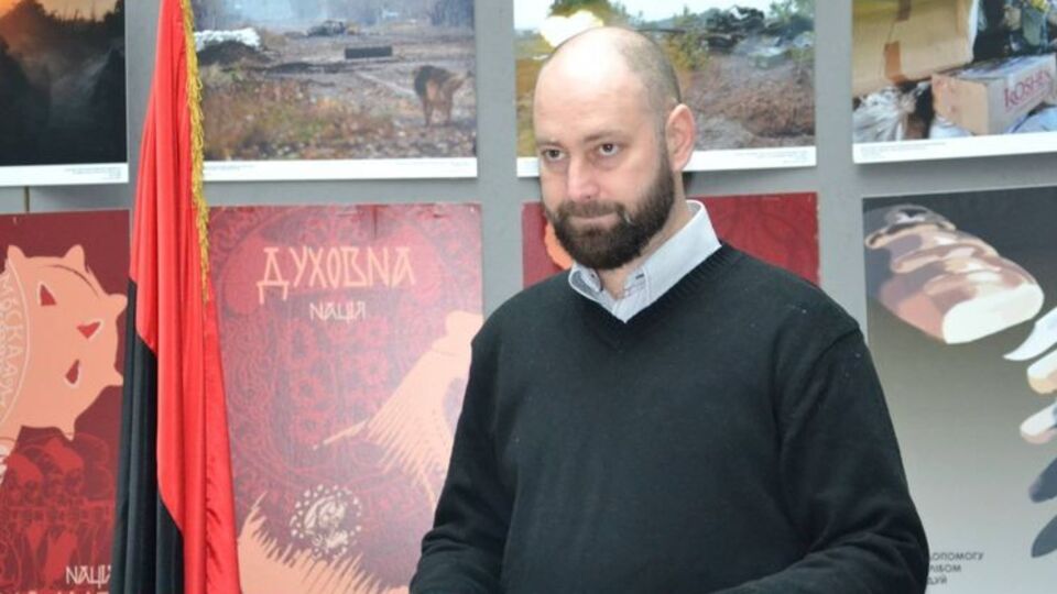 Лидер партии "Правый сектор" Андрей Тарасенко (Пилипась)