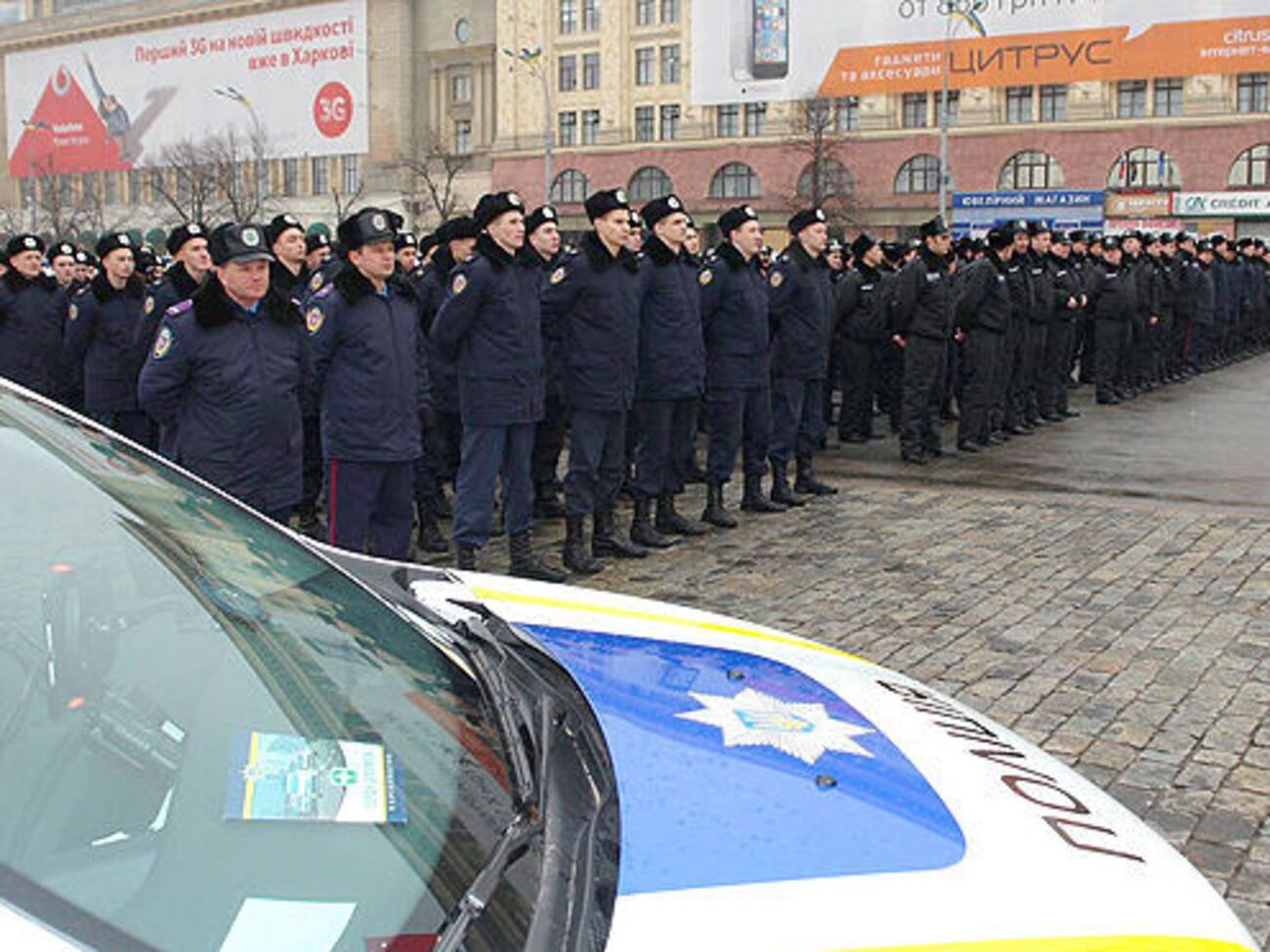 В Харькове представили новых полицейских