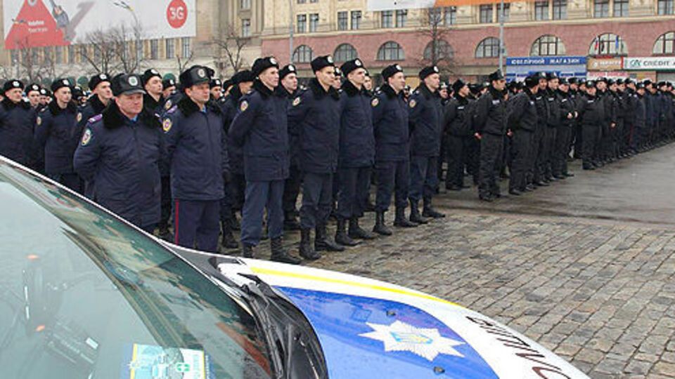 В Харькове представили новых полицейских