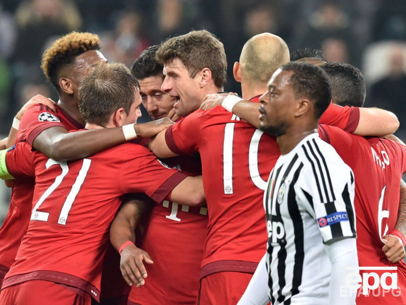 "Ювентус" вырвал ничью в матче против "Баварии"